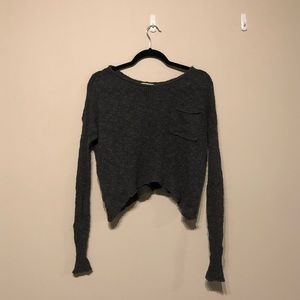 Hollister Light-Weight Cropped Sweater